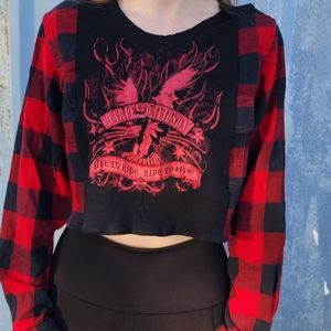 Harley Davidson Flannel Rework